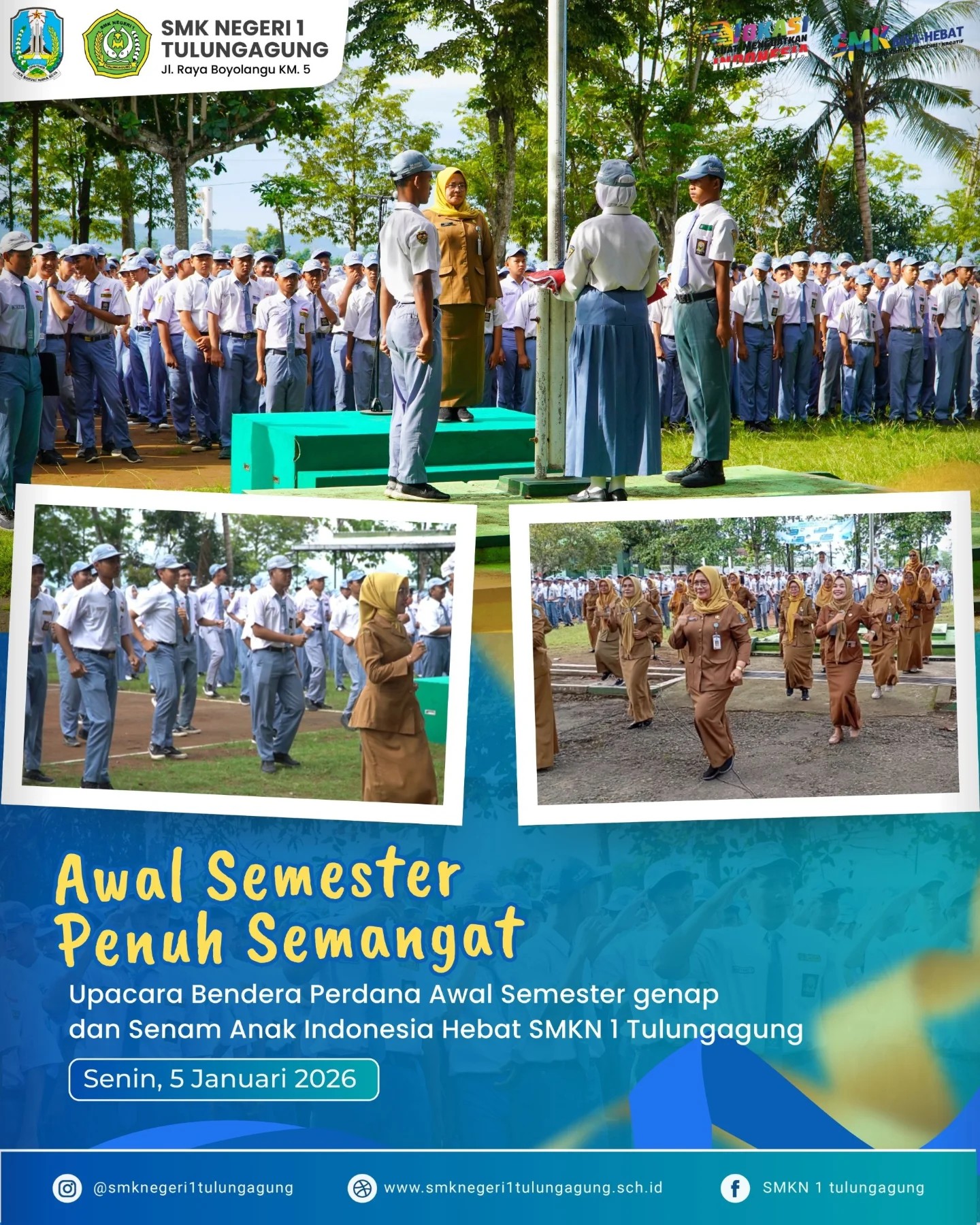 Awal Semester Penih Semangat