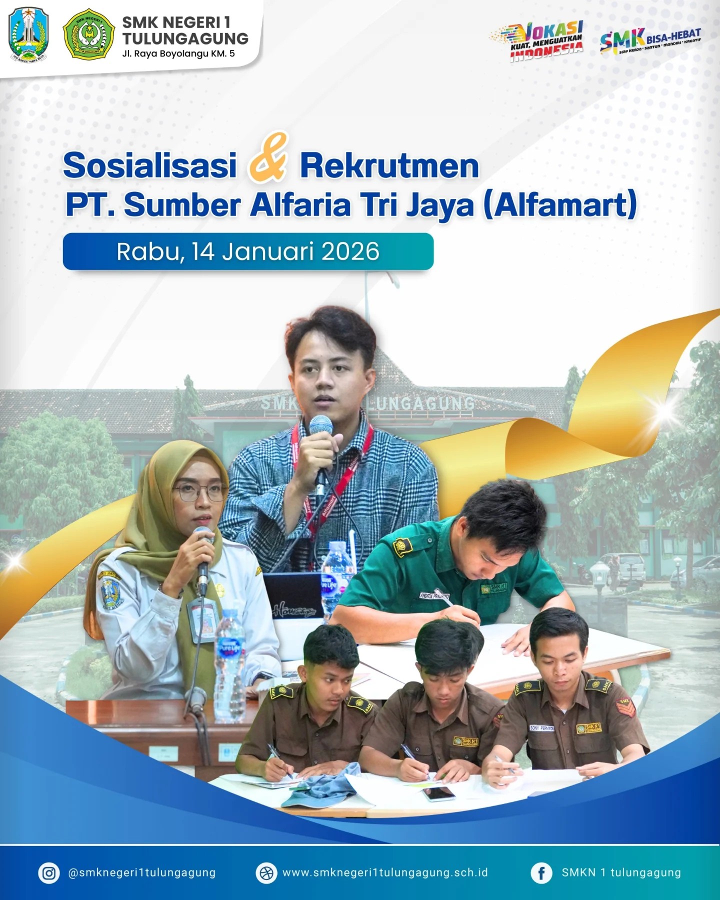 Sosialisasi & Rekrutmen PT Sumber Alfaria Trijaya, Tbk Alfamart