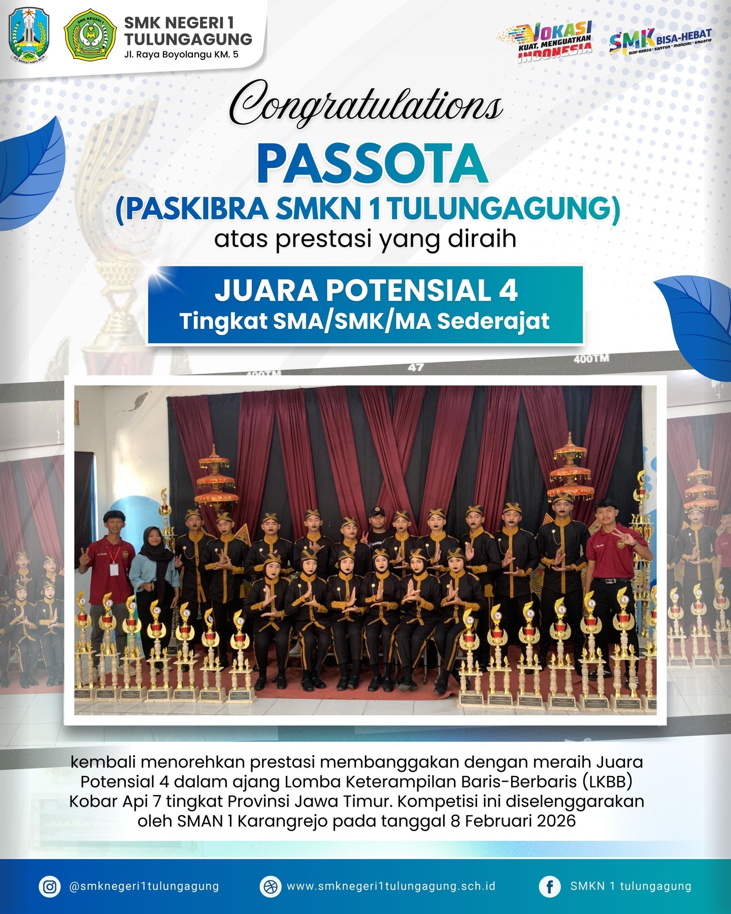 PASSOTA Raih Juara di LKBB Kobar Api 7