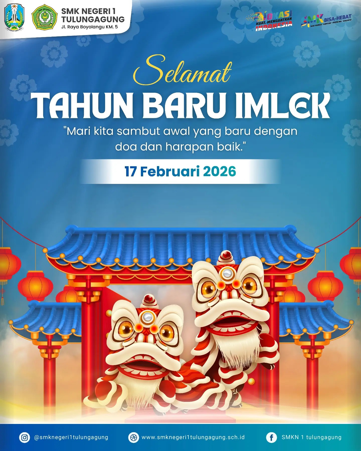 Gong Xi Fa Cai, Selamat Tahun Baru Imlek 2026
