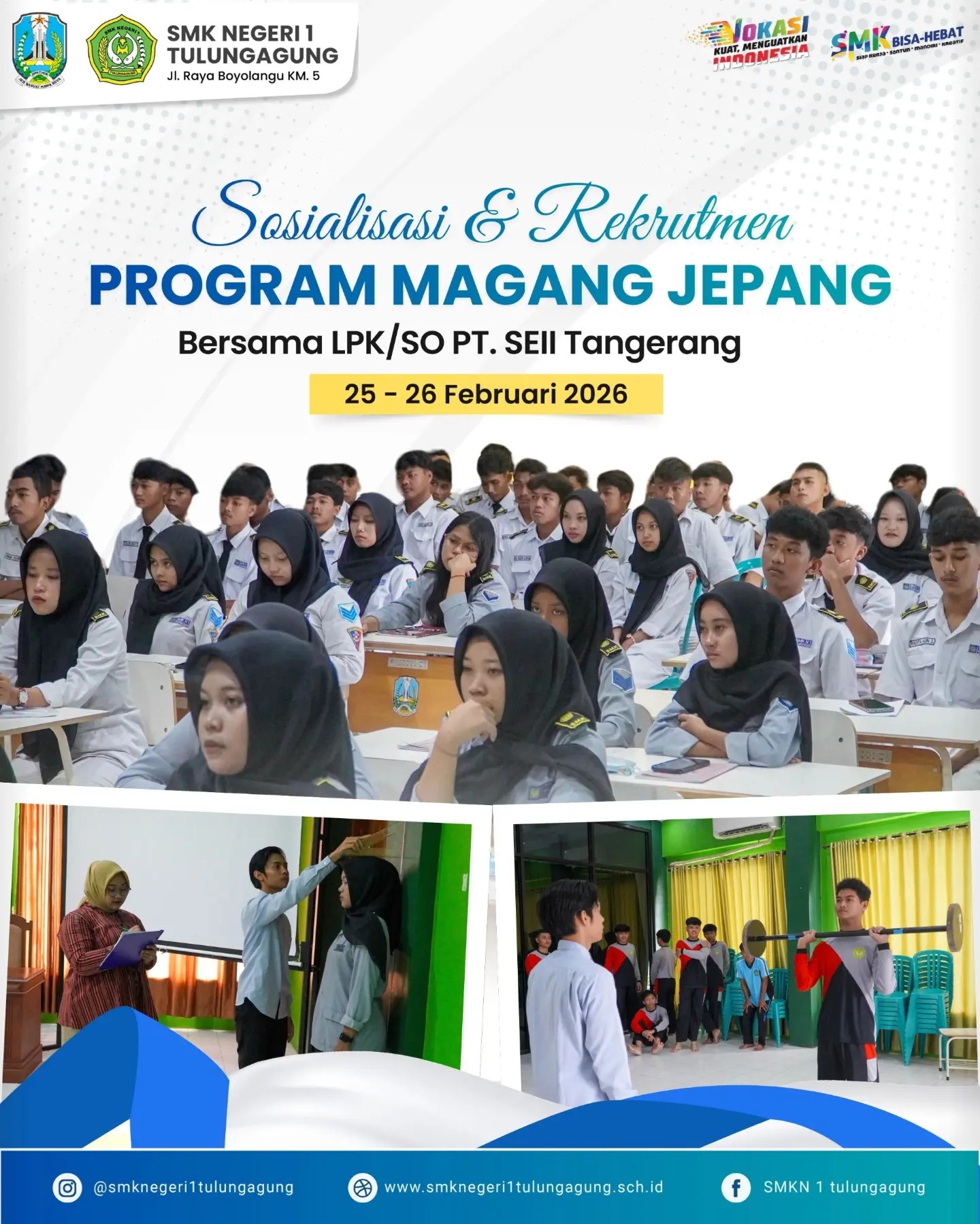 Sosialisasi & Rekrutmen Magang Jepang bersama LPK SEII