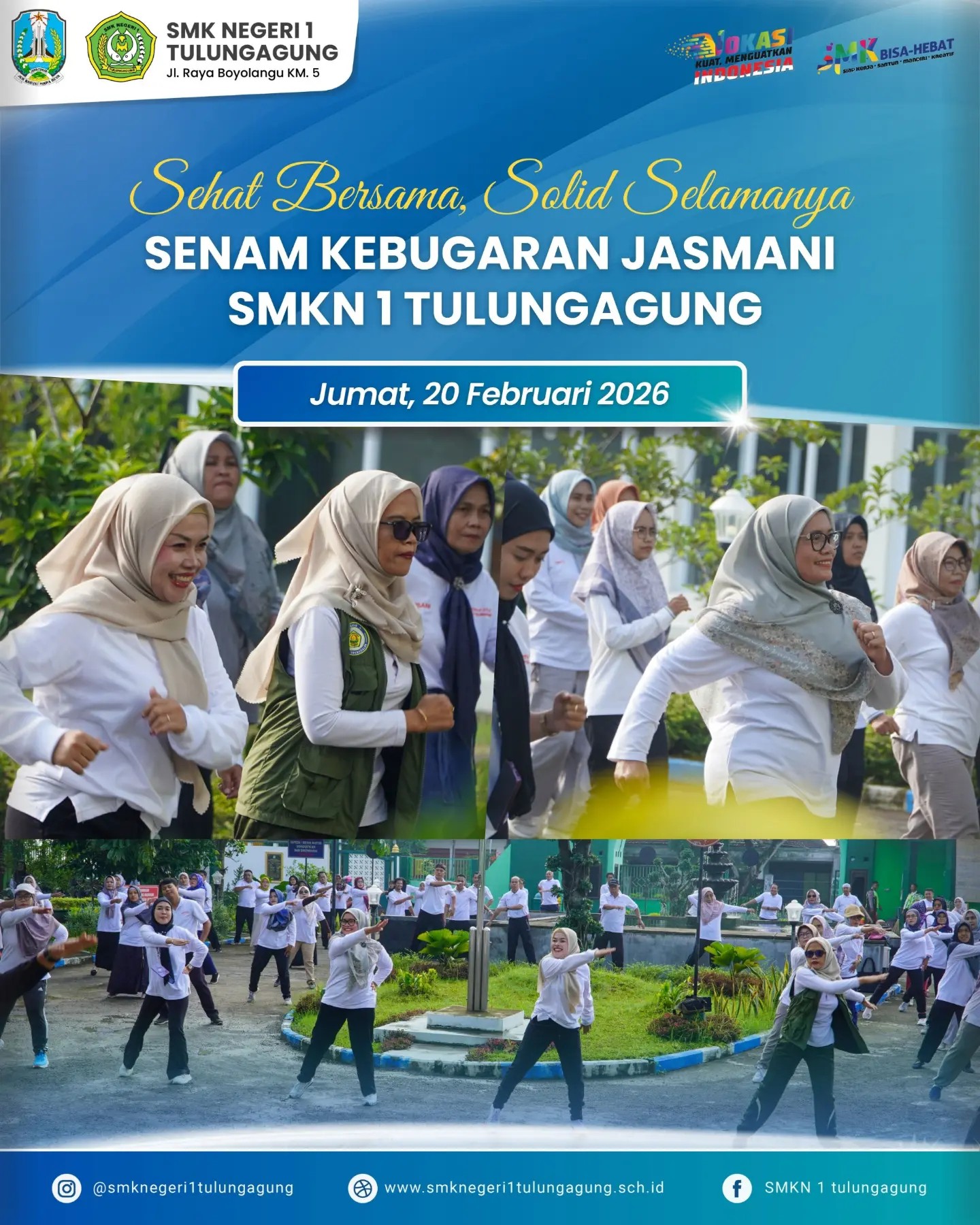 Senam Sehat di Bulan Ramadhan