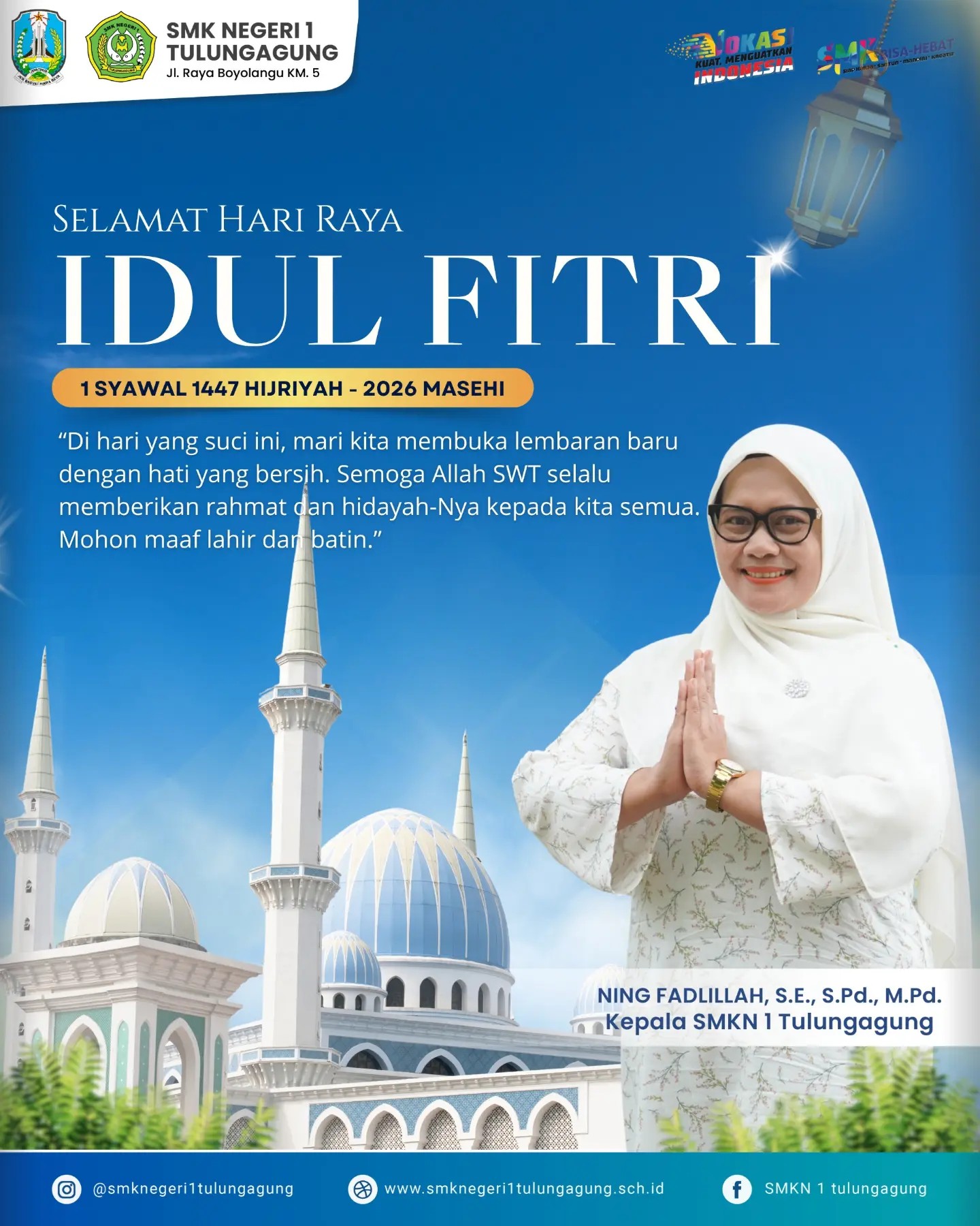 Selamat Hari Raya Idul Fitri 1 Syawal 1447H 