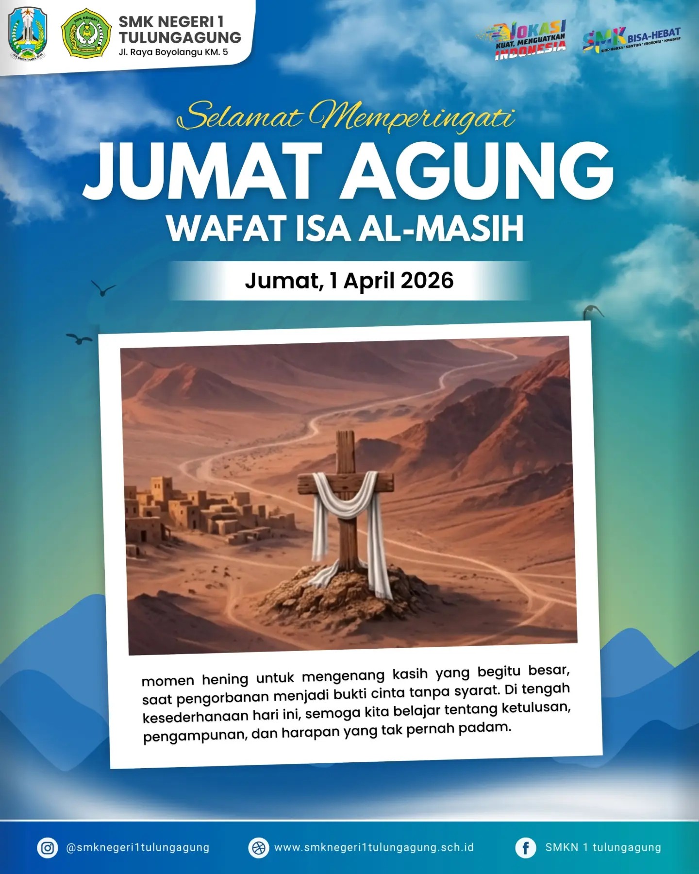  Jumat Agung, mengenang wafatnya Isa Al-Masih