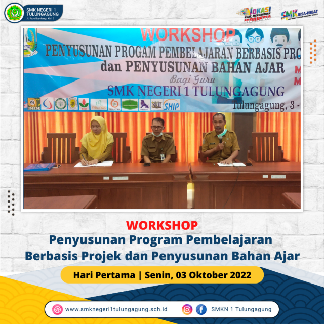 Workshop Penyusunan Program Pembelajaran  Berbasis Projek dan Penyusunan Bahan Ajar  