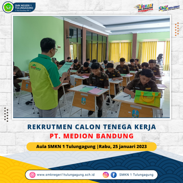 REKRUTMEN CALON TENAGA KERJA PT. MEDION BANDUNG