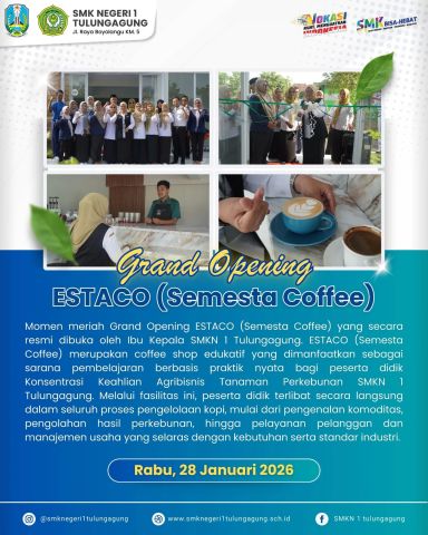 Grand Opening ESTACO Semesta Coffee