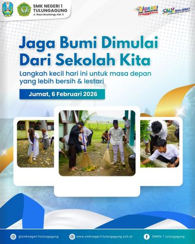Bersama Jaga Lingkungan Sekolah