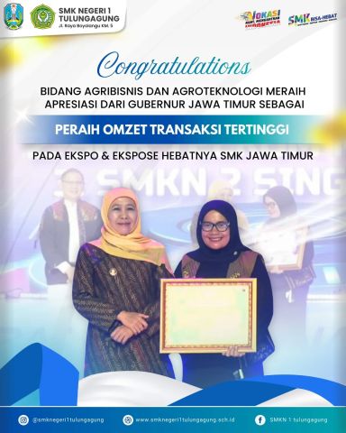 Prestasi Gemilang di Expo SMK Jatim
