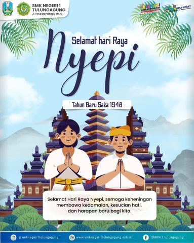 Selamat Hari Raya Nyepi tahun 2026