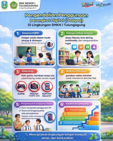 Pengendalian Penggunaan Perangkat Digital GADGET