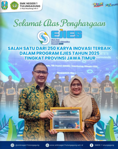 Inovasi Terbaik Dalam Program EJIES Tahun 2025 Tingkat Provinsi Jawa Timur