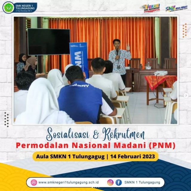 Sosialisasi dn rekrutmen oleh PNM 