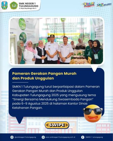 Pameran Gerakan Pangan Murah dan Produk Unggulan Tulungagung 2025
