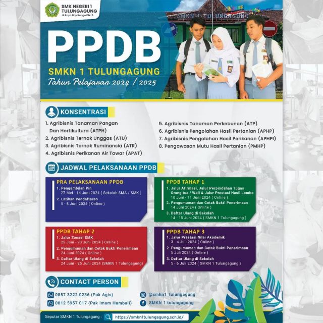 PPDB SMKN 1 TULUNGAGUNG