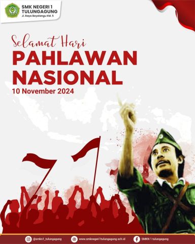 SELAMAT HARI PAHLAWAN NASIONAL 2024