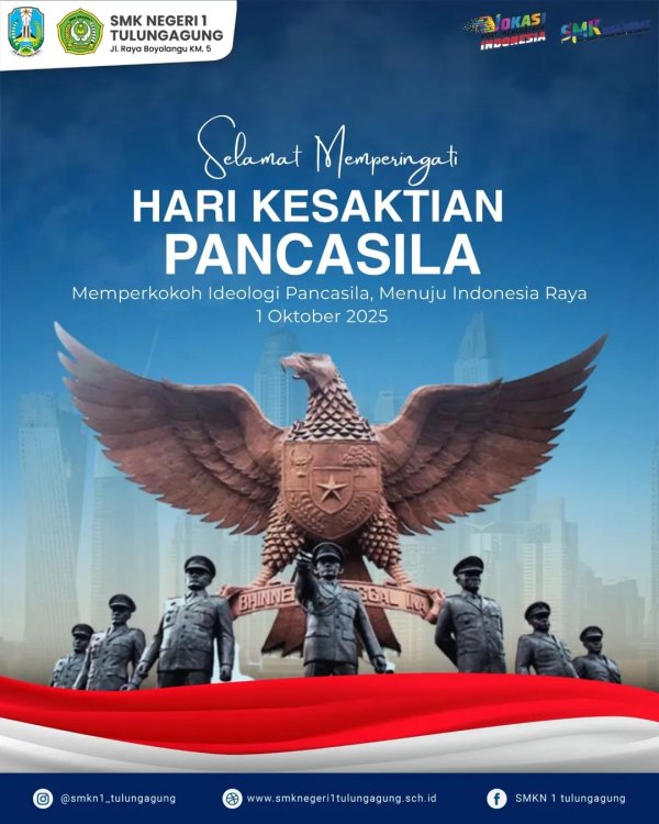 Selamat Memperingati Hari Kesaktian Pancasila 2025