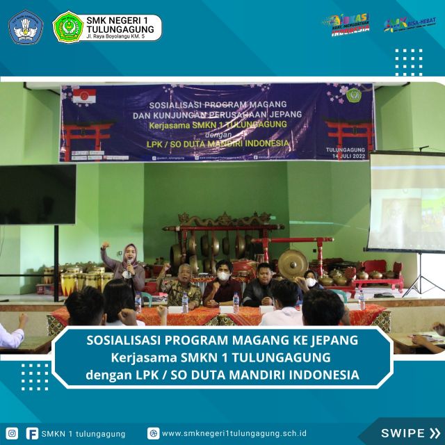 Sosialisasi Program Magang  ke Jepang