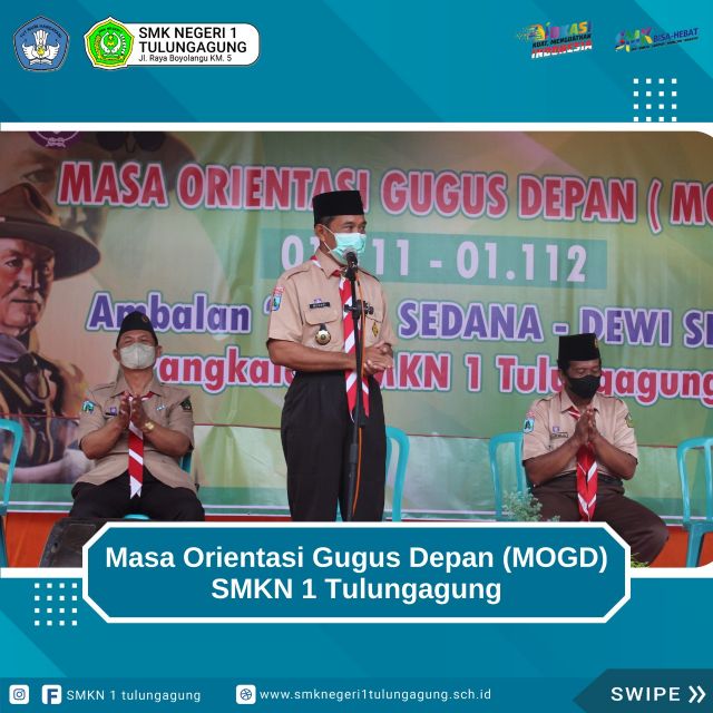 Masa Orientasi Gugus Depan MOGD Pangkalan SMKN 1 Tulungagung