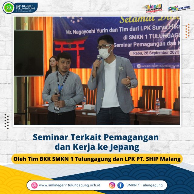 Seminar Terkait Pemagangan dan Kerja di Jepang  