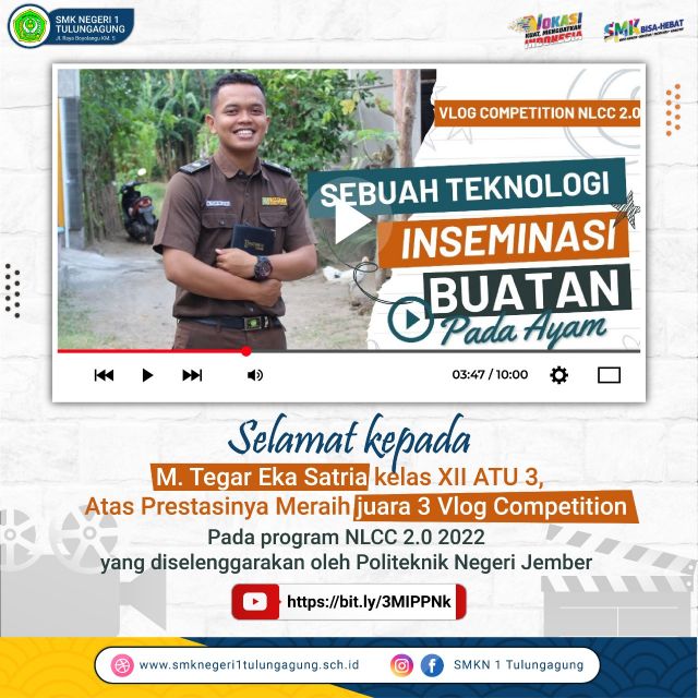 juara 3 Vlog Competition