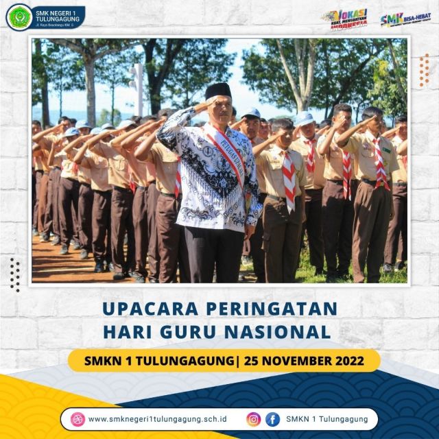 Upacara Perungatan Hari Guru Nasional