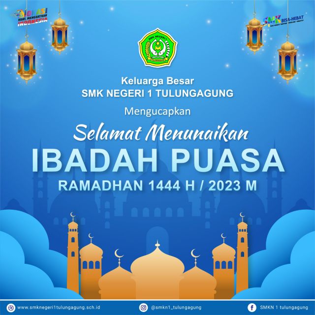 Selamat menunaikan ibadah puasa Ramadhan 1444H