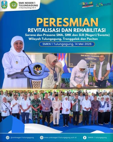 Peresmian Revitalisasi dan Rehabilitasi  oleh Gubernur Jawa Timur 