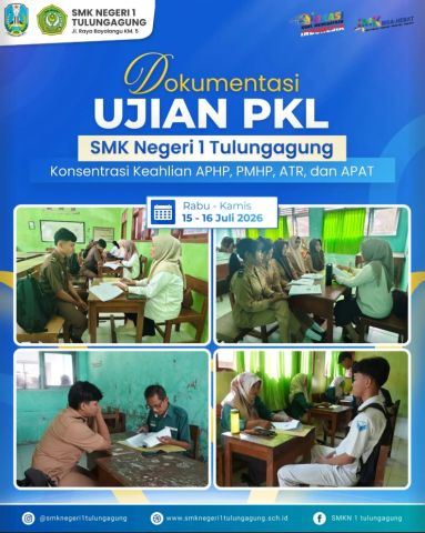 Ujian Praktik Kerja Lapangan PKL  kelas XII