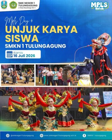 Unjuk Karya Murid MPLS Ramah SMK Negeri 1 Tulungagung