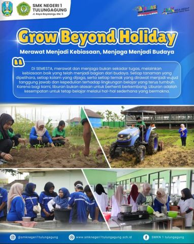 Merawat SEMESTA: Wujud Tanggung Jawab dan Budaya SMKN 1 Tulungagung