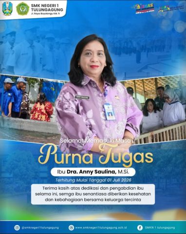 Selamat Memasuki Masa Purna Tugas Ibu Dra. Anny Saulina, M.Si