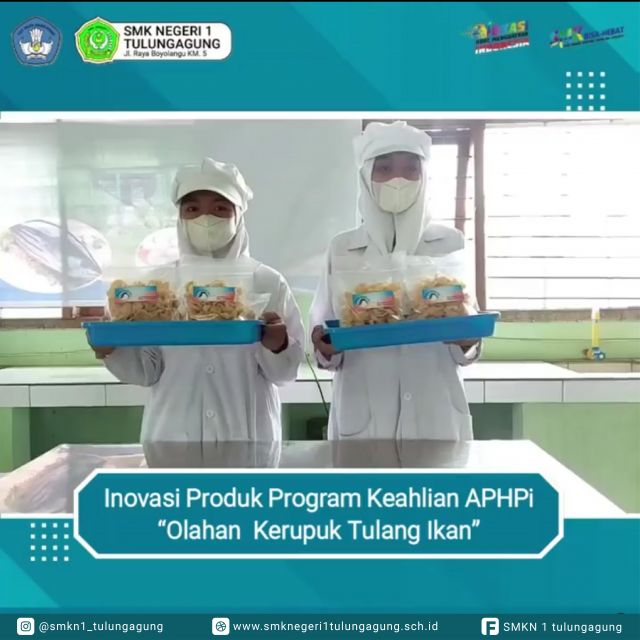 Inovasi Produk Program Keahlian APHPi “Olahan  Kerupuk Tulang Ikan”