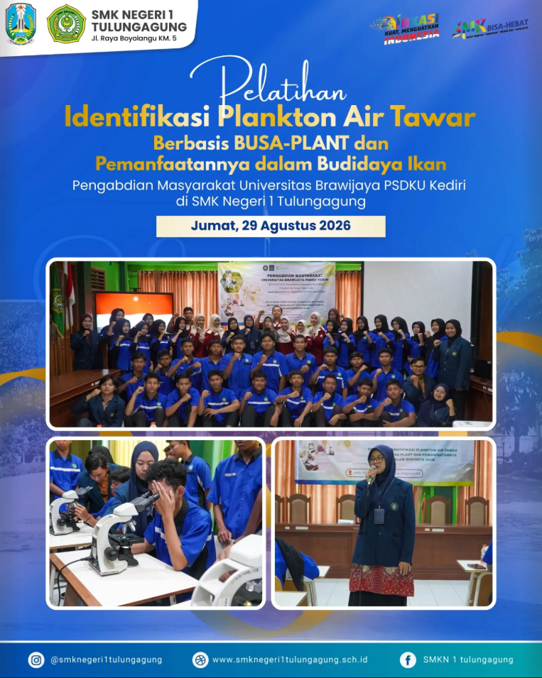 Pelatihan Identifikasi Plankton Air Tawar berbasis BUSA-PLANT