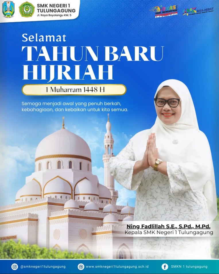 Selamat menyambut Tahun Baru Islam 1 Muharram 1448 H