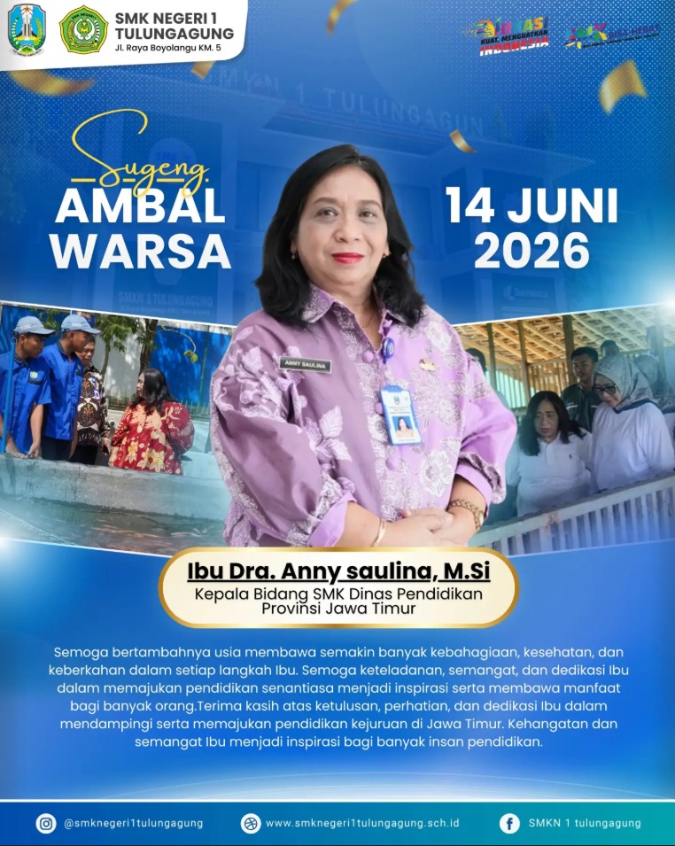 Sugeng Ambal Warsa Ibu Dra. Anny Saulina, M.Si
