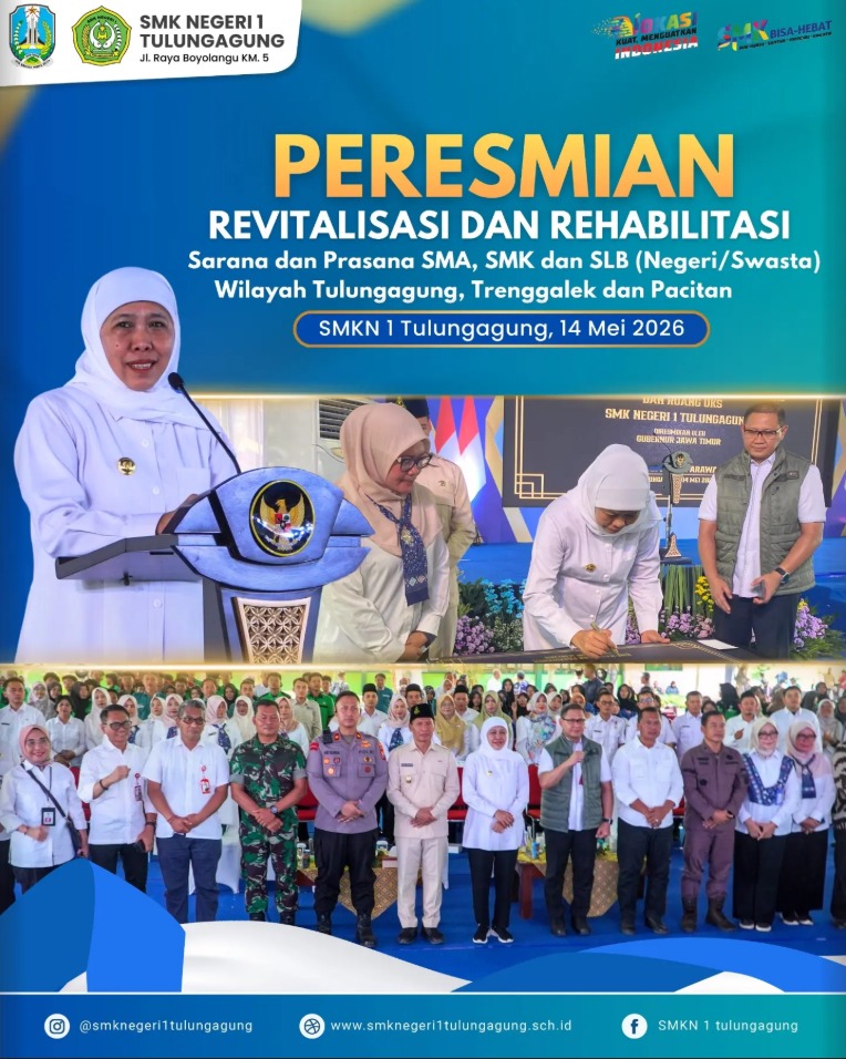 Peresmian Revitalisasi dan Rehabilitasi  oleh Gubernur Jawa Timur 