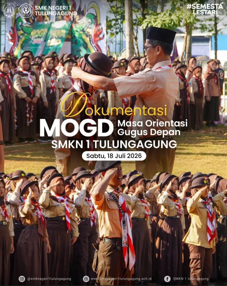 Membangun Karakter & Jiwa Pemimpin di MOGD SMKN 1 Tulungagung