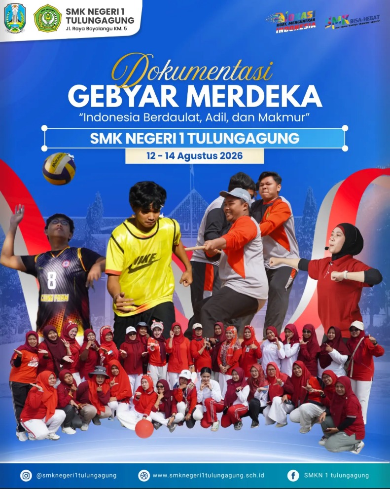 Pererat Kebersamaan: Beragam Lomba Kemerdekaan Menyemarakkan SMKN 1 Tulungagung